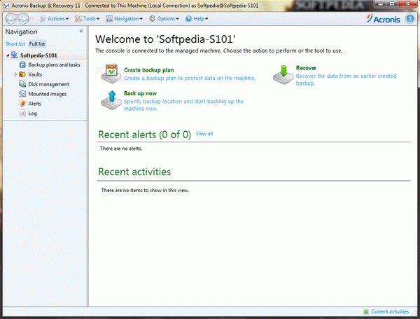 Acronis Backup & Recovery Advanced Server Crack + Serial Key